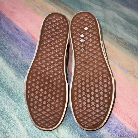 Vans Sk8-Hi Tapered Paisley Bloom Turtledove Platform Women's size 9.5 - Picture 7 of 8